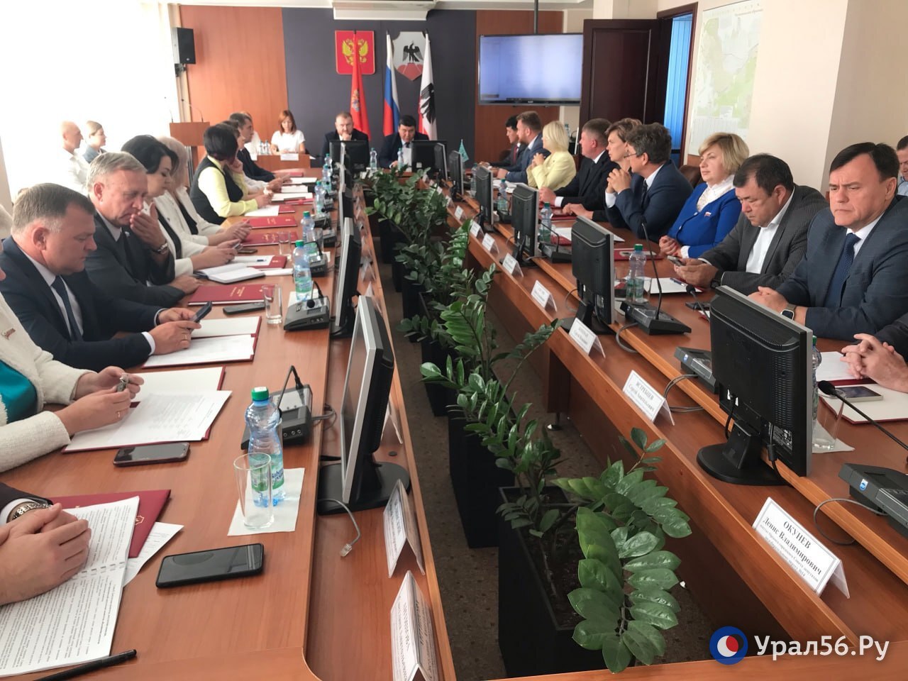 Первое заседание горсовета Орска нового созыва