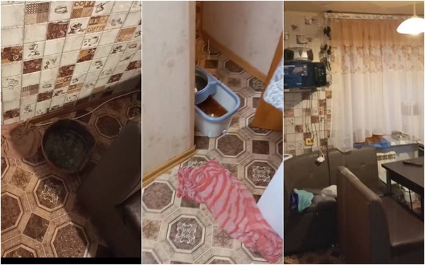 На месте происшествия. Источник: Жители дома