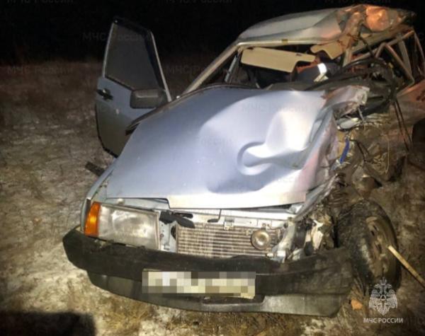 На месте ДТП. Источник: МЧС России по Оренбургской области