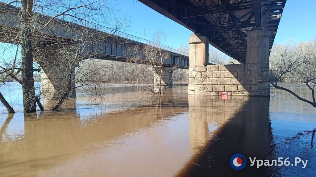 Мост в Оренбургской области, фото из архива