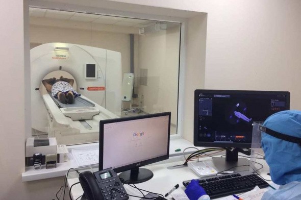 В ГБ №4 Орска заработал новый компьютерный томограф