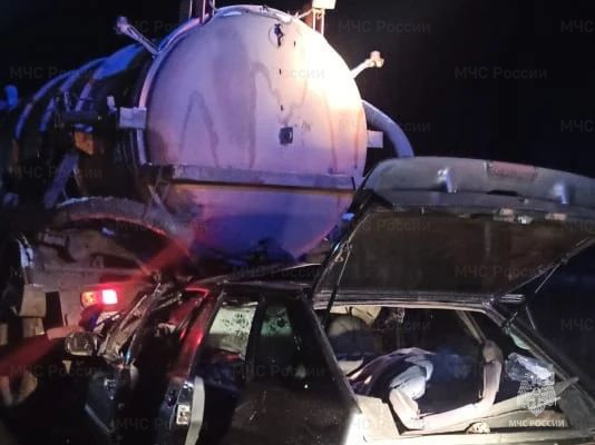 На месте ДТП. Источник: МЧС России по Оренбургской области