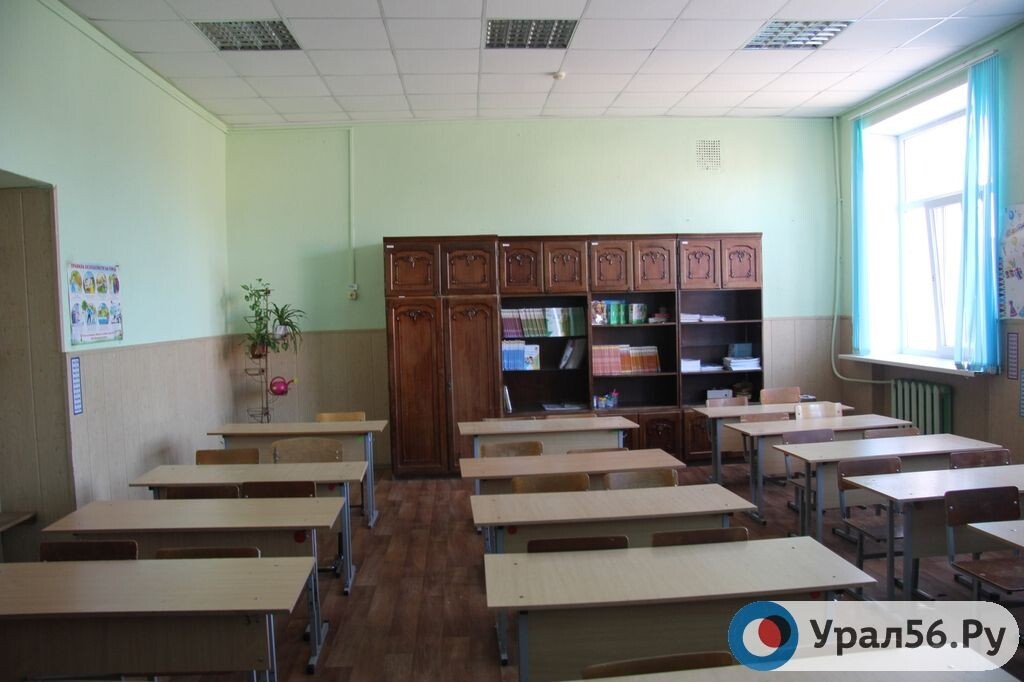 Один из учебных классов в Оренбургской области, фото из архива