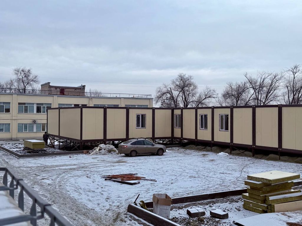 Новая модульная поликлиника, фото: Горбольница Орска