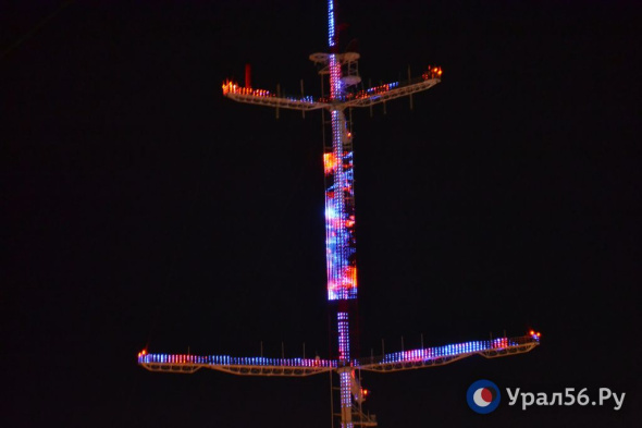 Телебашня в Оренбурге включит праздничную иллюминацию в честь 8 Марта 