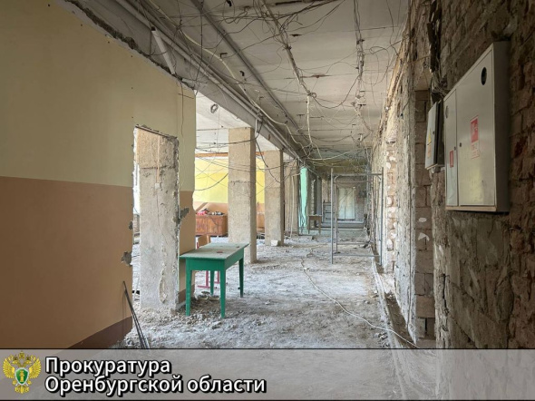Чтобы не сорвать сроки: Прокуратура объявила предостережение подрядчику, который ремонтирует нефтяной техникум Орска