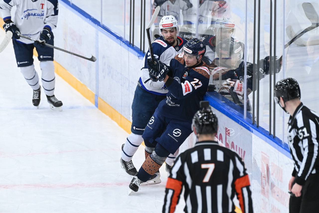 Момент игры. Пресс-служба ХК «Южный Урал»