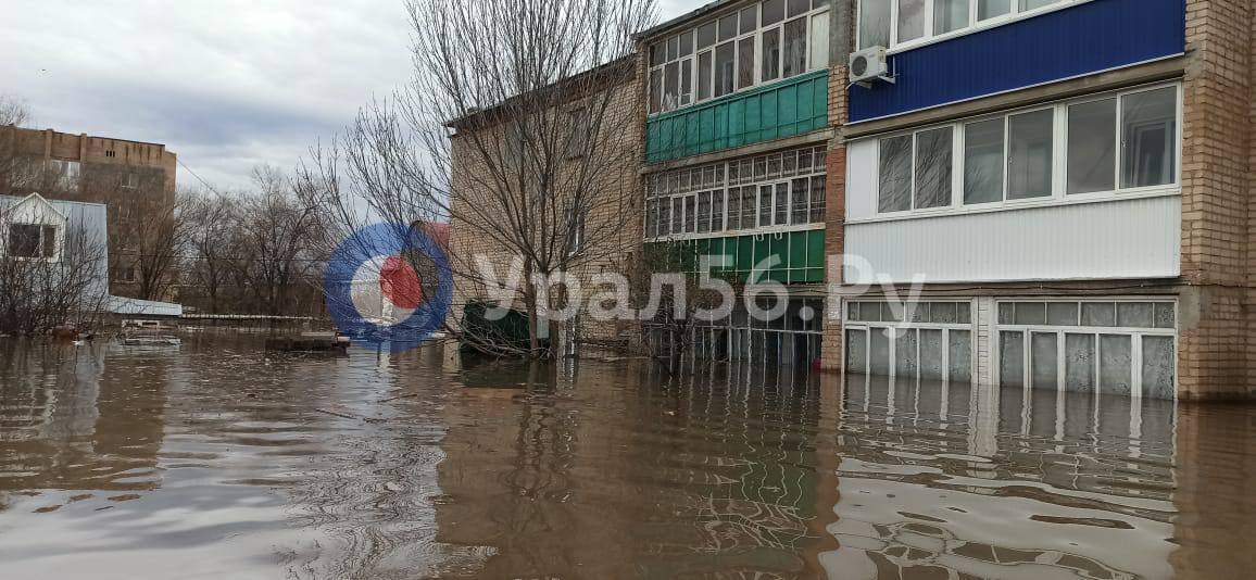 Микрорайон СМУ во время потопа
