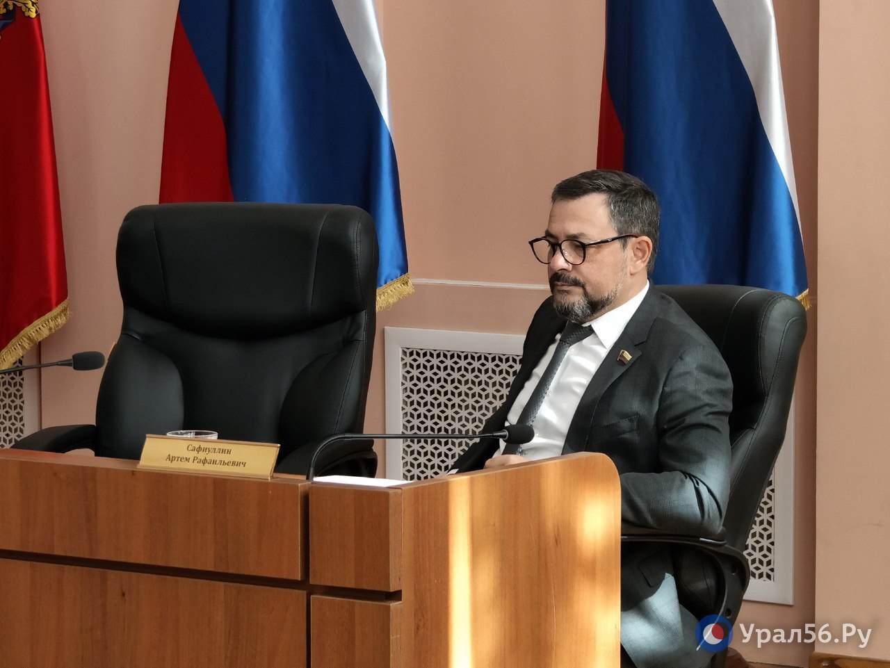 Артем Сафиуллин на горсовете