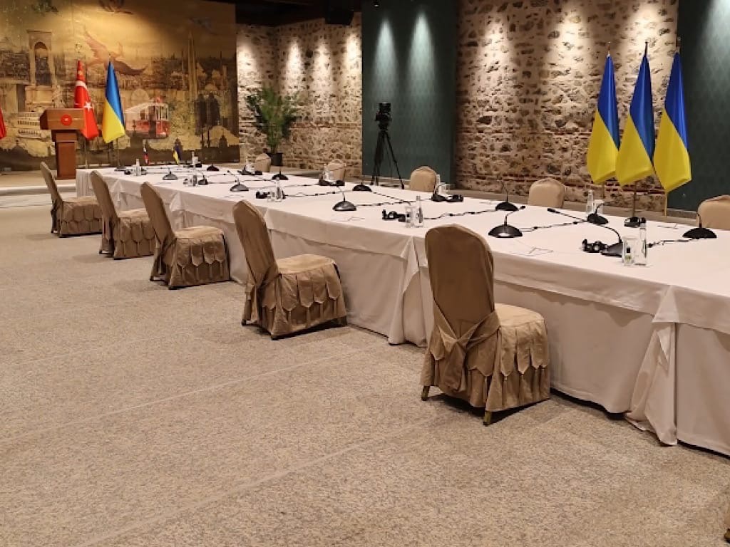 Зал переговоров. Фото: ТАСС