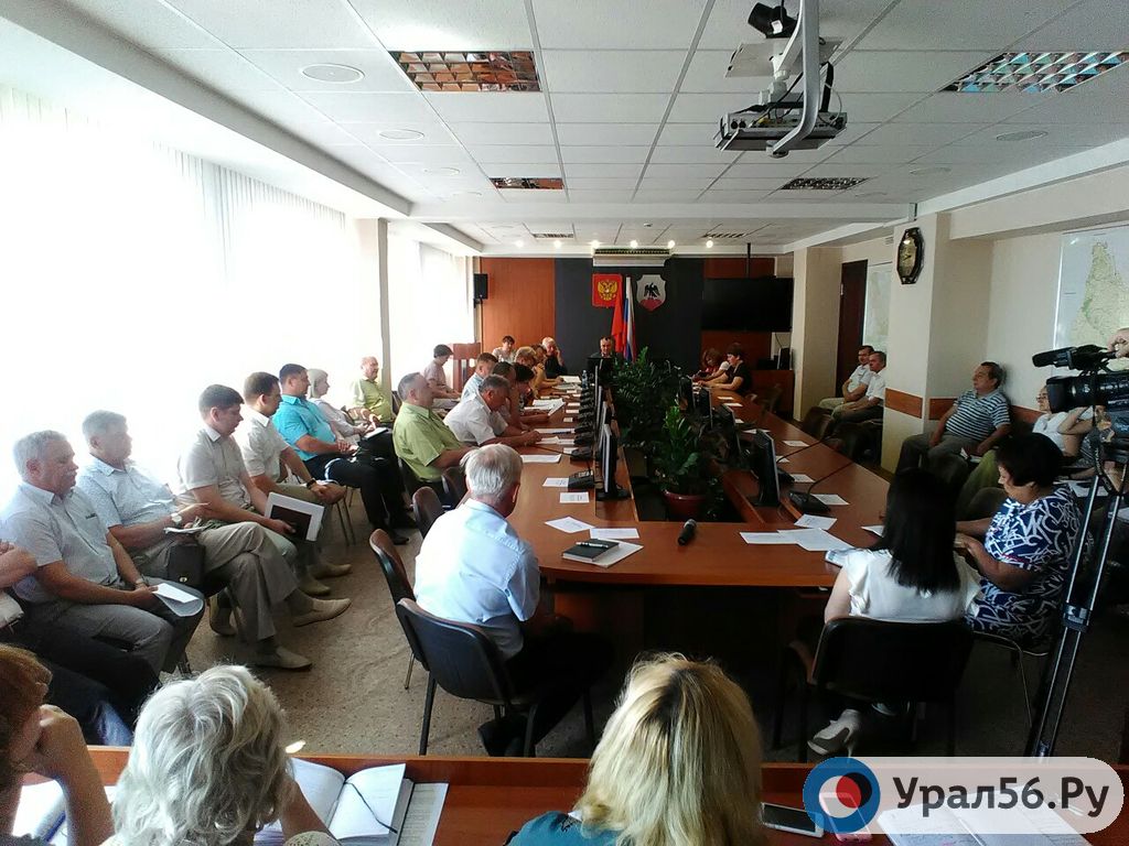 Аппаратное совещание в администрации Орска, 03.06.2019