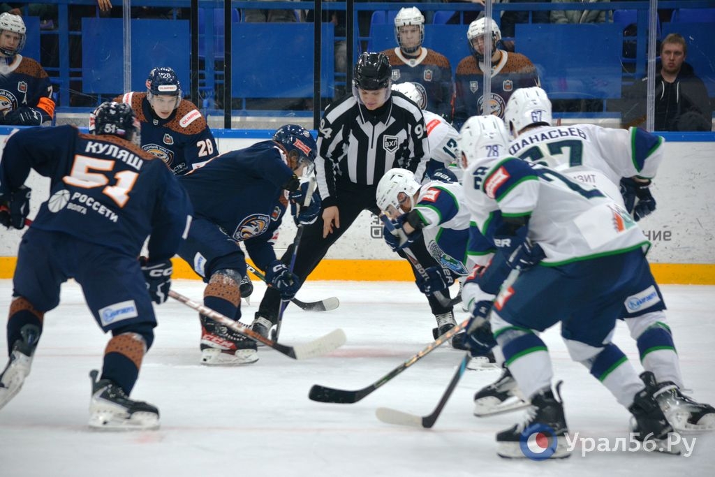Матч «Южный Урал» – «Югра» в Орске