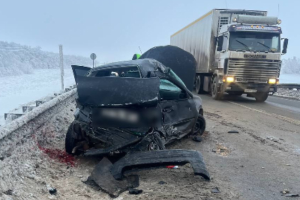 На месте ДТП. Источник: Полиция Оренбуржья 