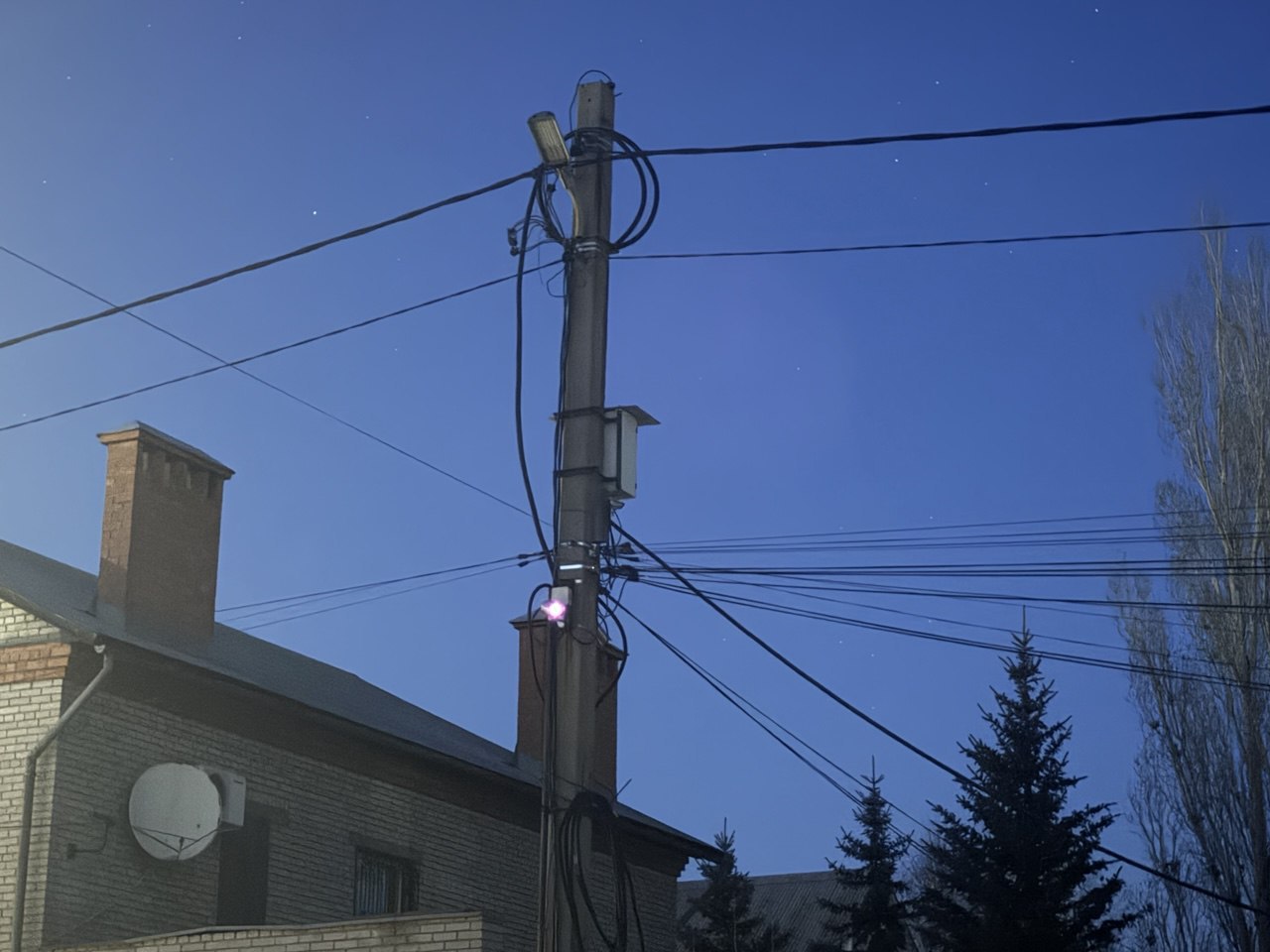 Неработающий «новый» фонарь