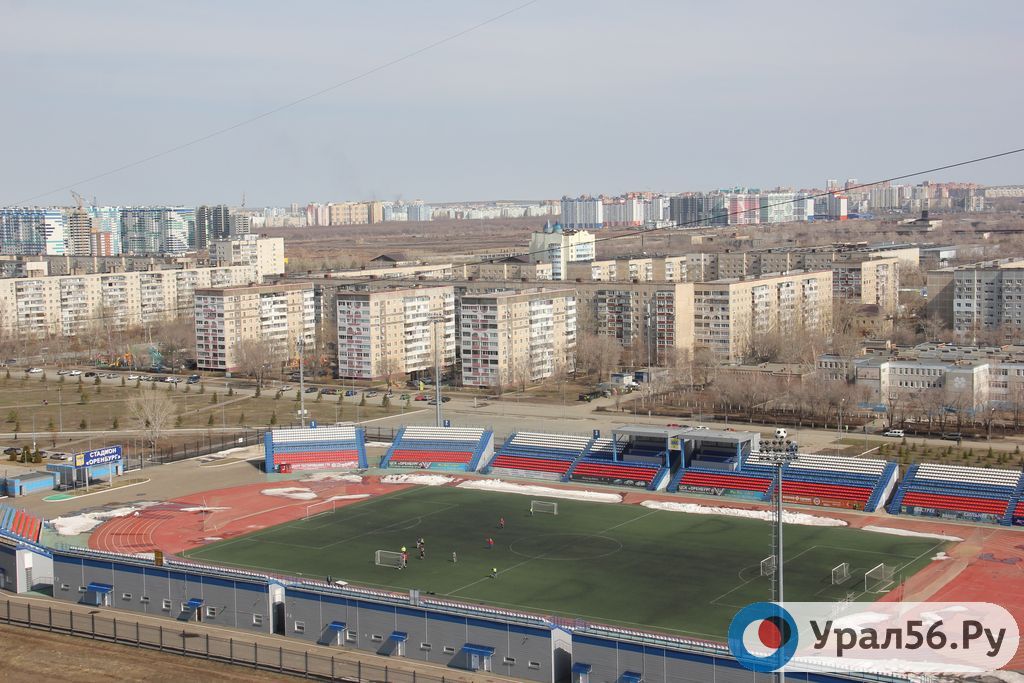 Город Оренбург, весна 2022 года