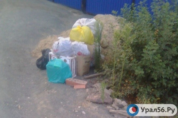 В Орске в частном секторе не вывозят мусор