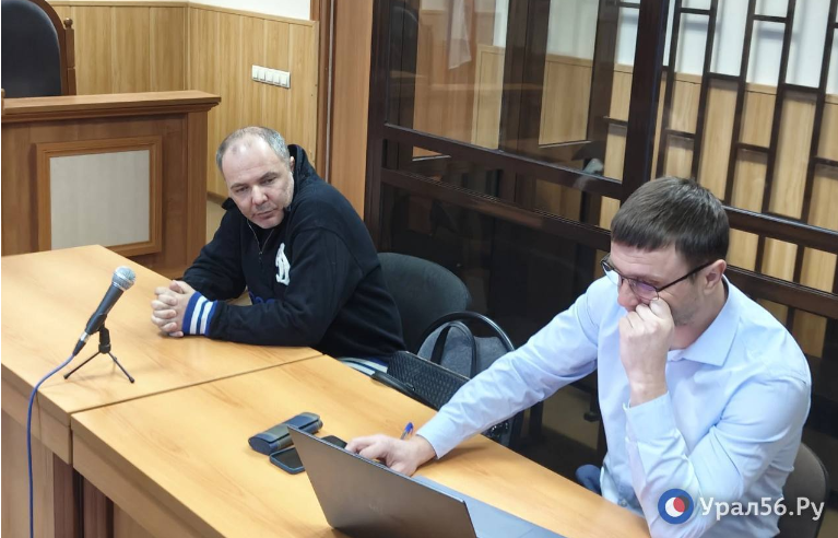 Александр Самбурский в зале суда. Фото из архива 