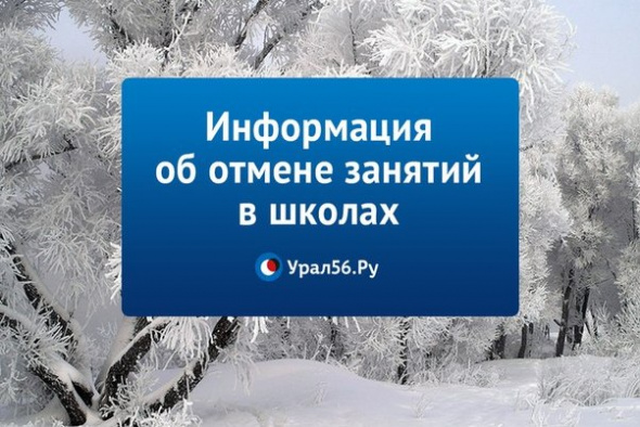 Отмена занятий: данные по Оренбургу, Орску, Новотроицку, Гаю и Бузулуку на 25 декабря 2021 года