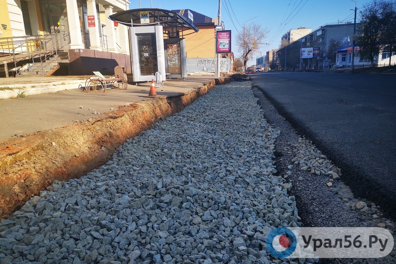 Ремонт дороги в Оренбургской области (фото из архива)