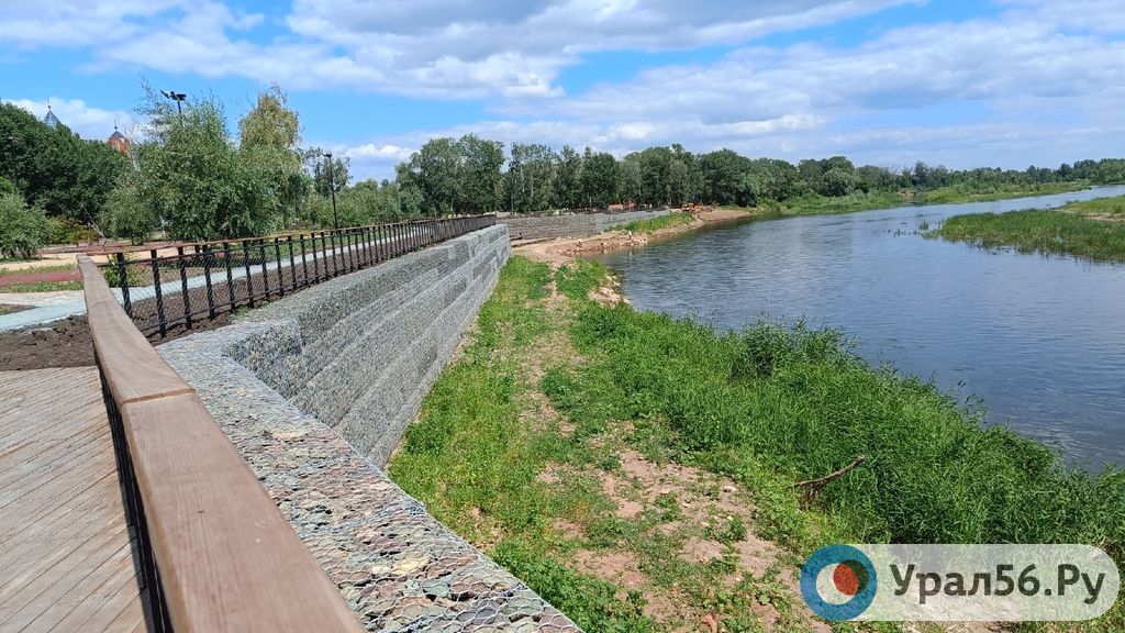 Река Урал в Оренбурге, фото из архива