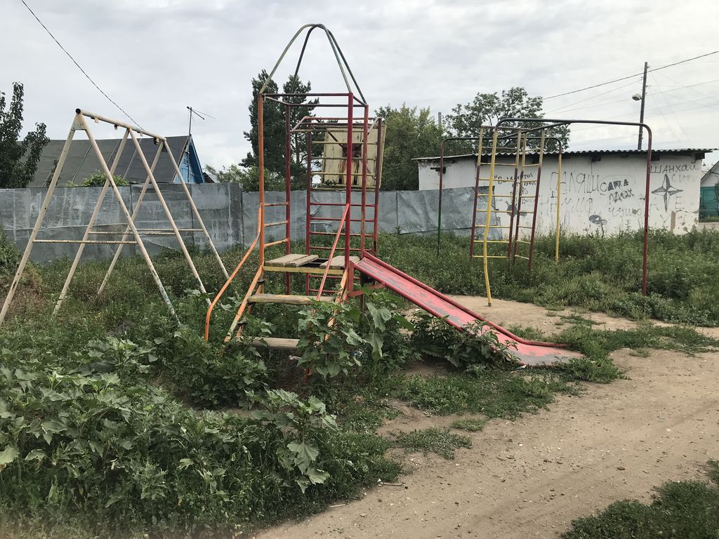 Детская площадка на ул. Столпянского. Фото: ОНФ в Оренбургской области