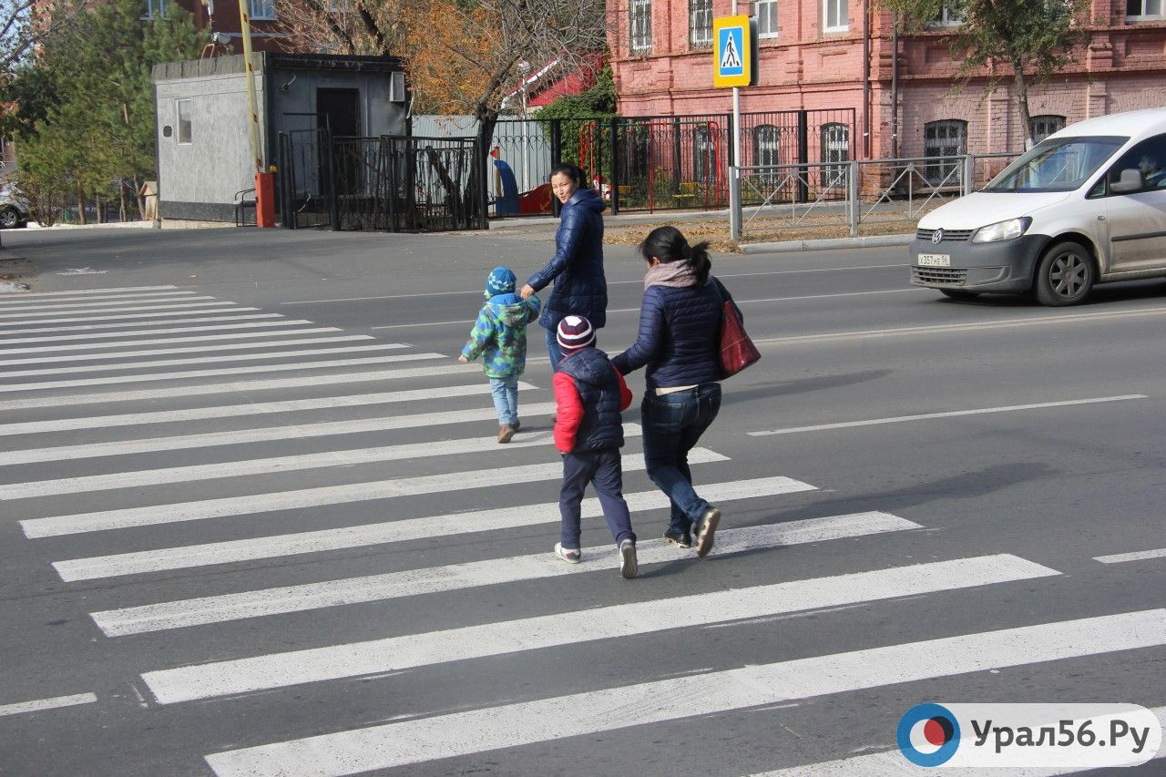 Пешеходный переход на улице Терешковой