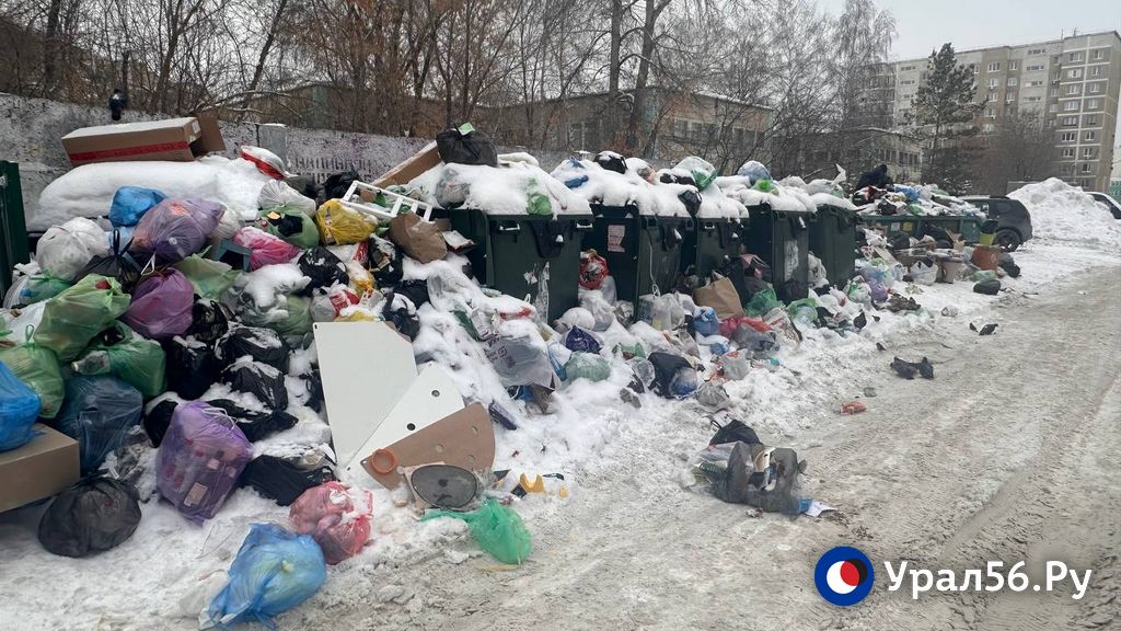 Мусорные площадки на территории Оренбургской области, архив