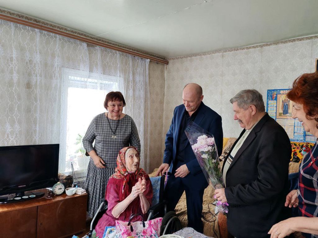 Вера Ивановна Полевая. Фото главы Кувандыкского округа 