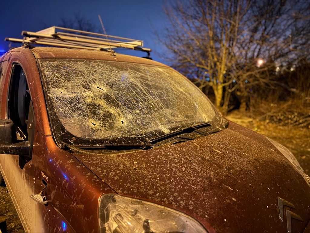 В результате обстрела пострадали люди, дома, автомобили. Фото: губернатор Белгородской области Вячеслав Гладков