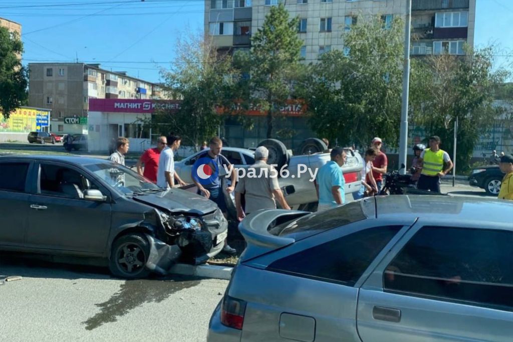 На месте ДТП в Орске