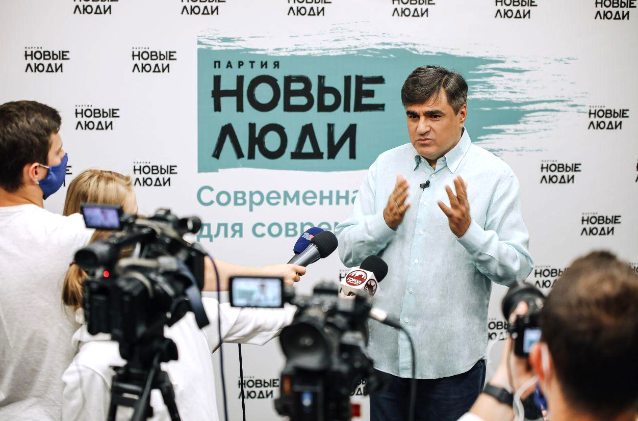 Алексей Нечаев, лидер партии «Новые люди»