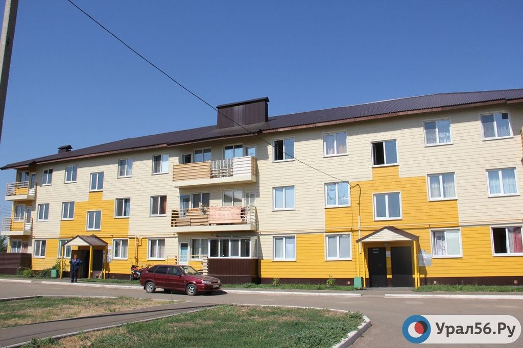 Один из домов на улице Мирнинской в Оренбурге, фото из архива