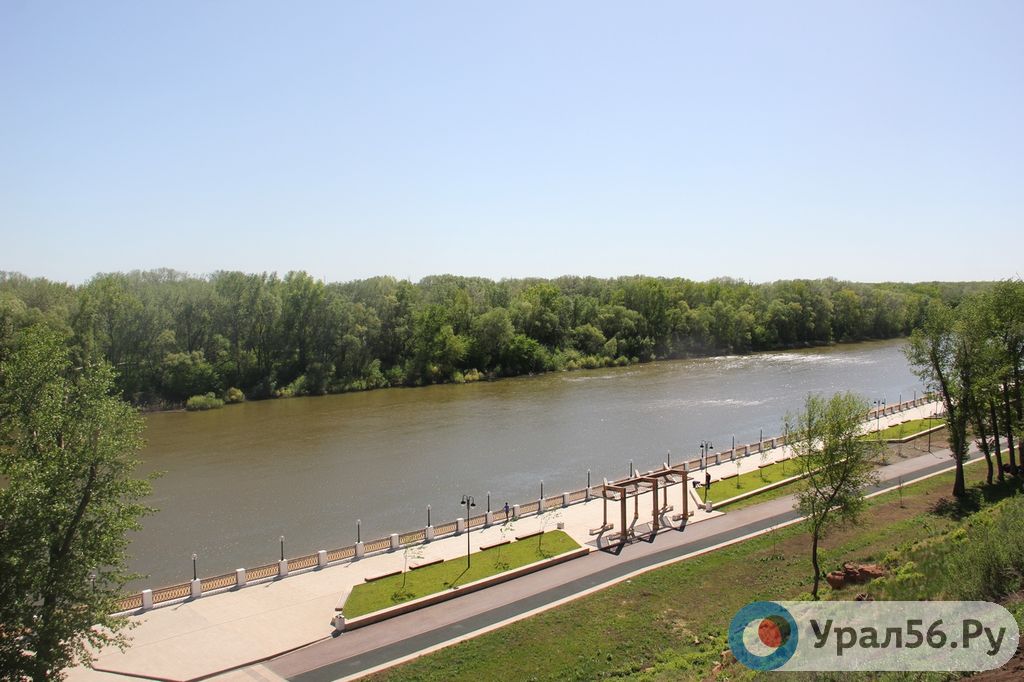 Река Урал в Оренбурге. Фото из архива