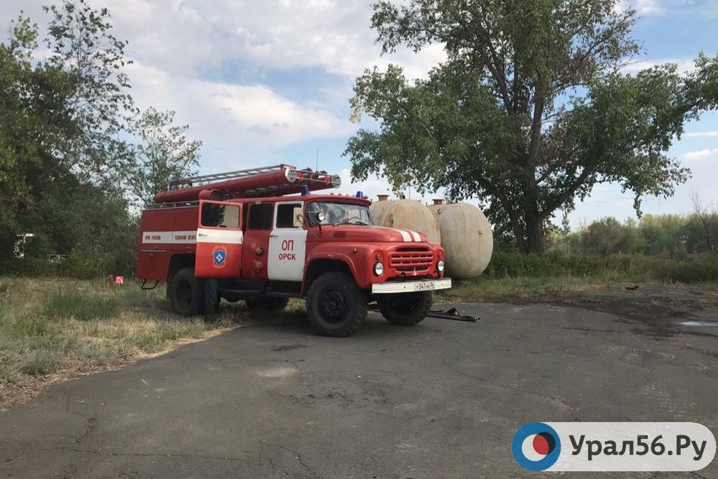 В Орске рядом с лагерем «Лесная сказка-2» произошел пожар, детей эвакуировали