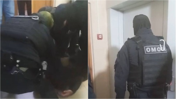 Задержание одного из участников драки. Источник: УМВД России по Оренбургской области