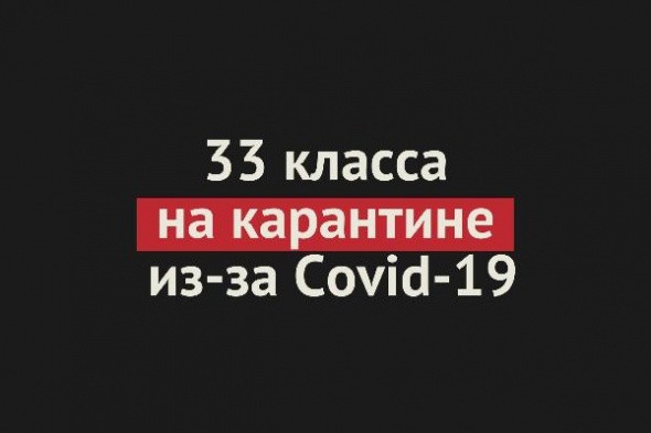 33 класса в Оренбургской области закрыты на карантин из-за COVID-19