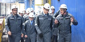 Министр промышленности РФ посетил Уральскую Сталь с рабочим визитом