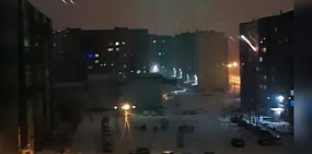 В Новотроицке салют запускали из окна многоэтажки