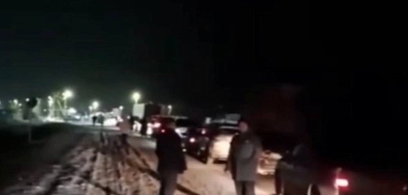 Пункт пропуска «Теплое» в Первомайском районе. Источник: Соцсети