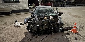 На месте ДТП. Источник: ГИБДД «Бузулукский»