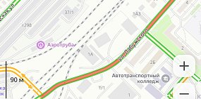 Участок дороги, который будет перекрыт. Источник: Яндекс.Карты