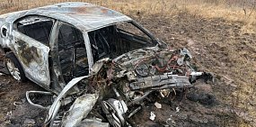 Девушка и ребенок погибли в ДТП на трассе Самара-Оренбург. Момент аварии попал на видео