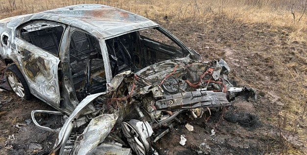 Девушка и ребенок погибли в ДТП на трассе Самара-Оренбург. Момент аварии попал на видео