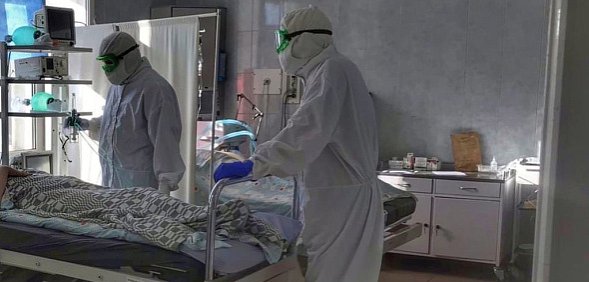 В ковид-госпитале Оренбурга. Фото из архива