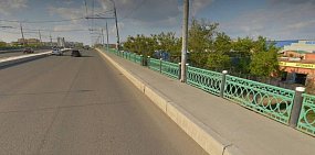 Мост на улице Терешковой над ул. Шевченко, фото: Яндекс. Карты 