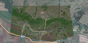 Тоцкое на карте Оренбургской области. Фото: Яндекс карты, скриншот