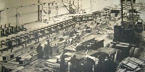 Строительство цеха профилированного настила. 70-е годы XX века. Фото: ООО«СМК Орск»