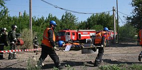 На Уральской Стали прошло командно-штабное учение по ГО