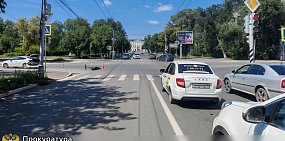 На месте ДТП. Фото: Прокуратура Оренбургской области