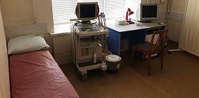 Кабинет УЗИ в одном из гинекологических отделений в Орске